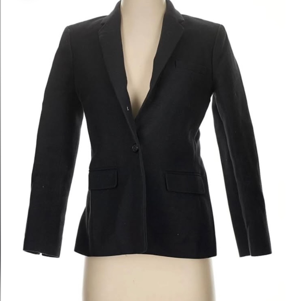 J Crew fitted blazer, wool lined